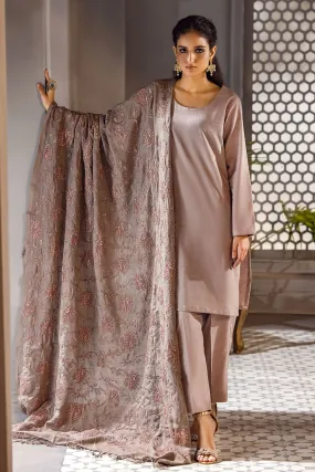 3649-TRIBAL-CHIC EMBROIDERED PASHMINA BLEND SHAWL