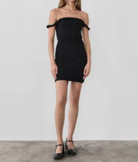 All : Row - Twisted Off-the-shoulder Mini Dress