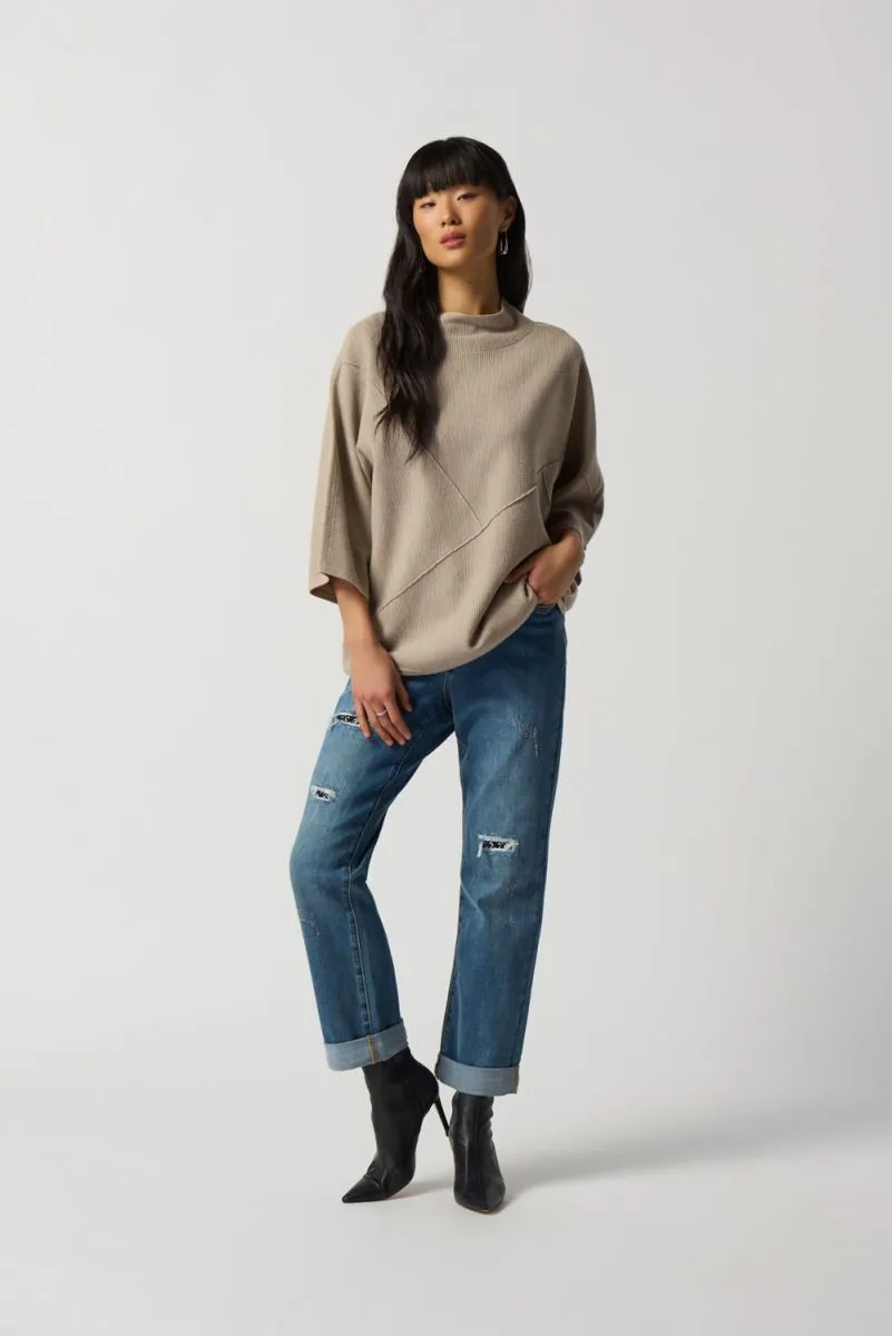 Boxy Bell Sleeve Sweater