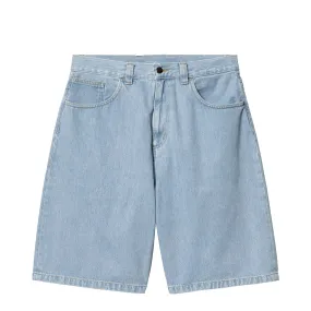 Carhartt WIP Womens Brandon Short Blue Stone Bleached