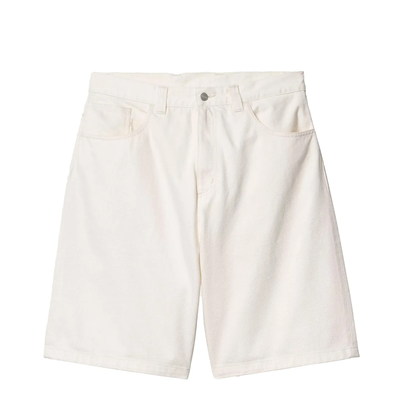 Carhartt WIP Womens Brandon Short White Rinsed