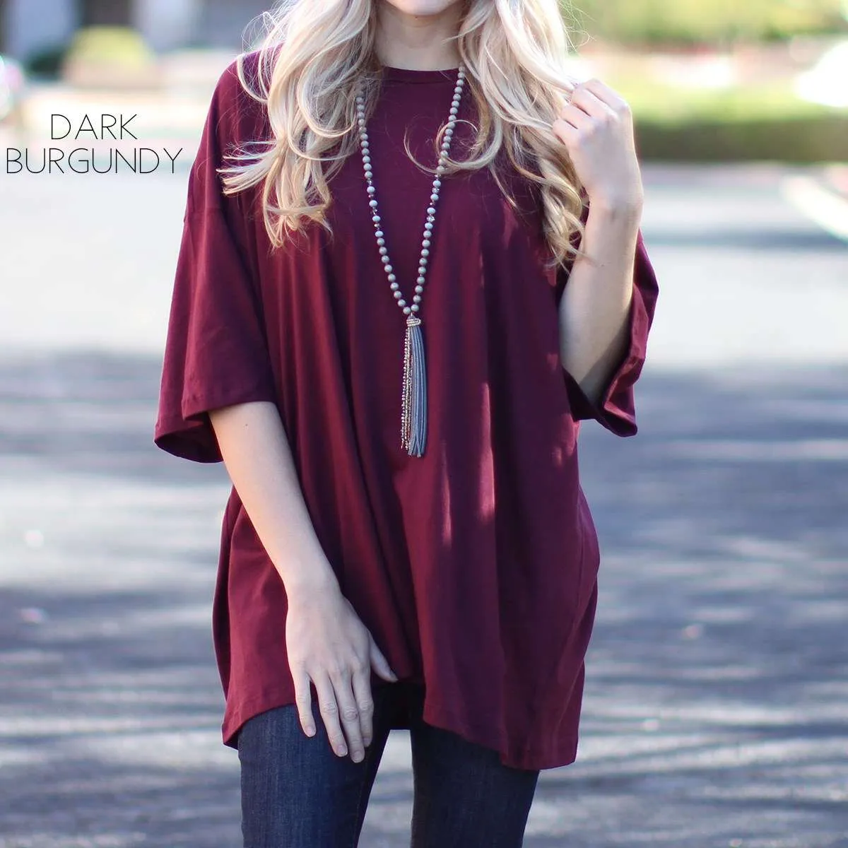 Cotton Boyfriend Tee | S-XL