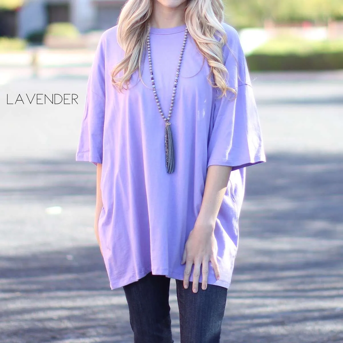 Cotton Boyfriend Tee | S-XL