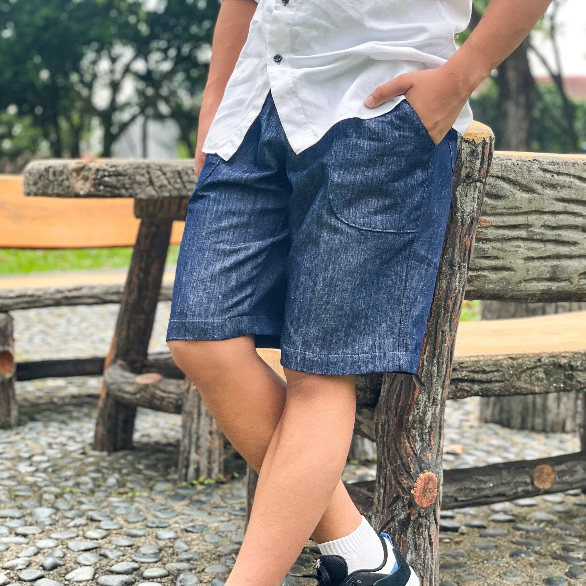 Cove Shorts Sewing Pattern - Men's/Straight Fit