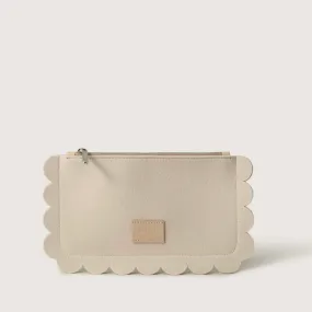 Deco Scallop Edge Wool Pouch | Graf Lantz