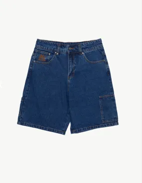 DENIM BAGGY FIT CARPENTER SHORT