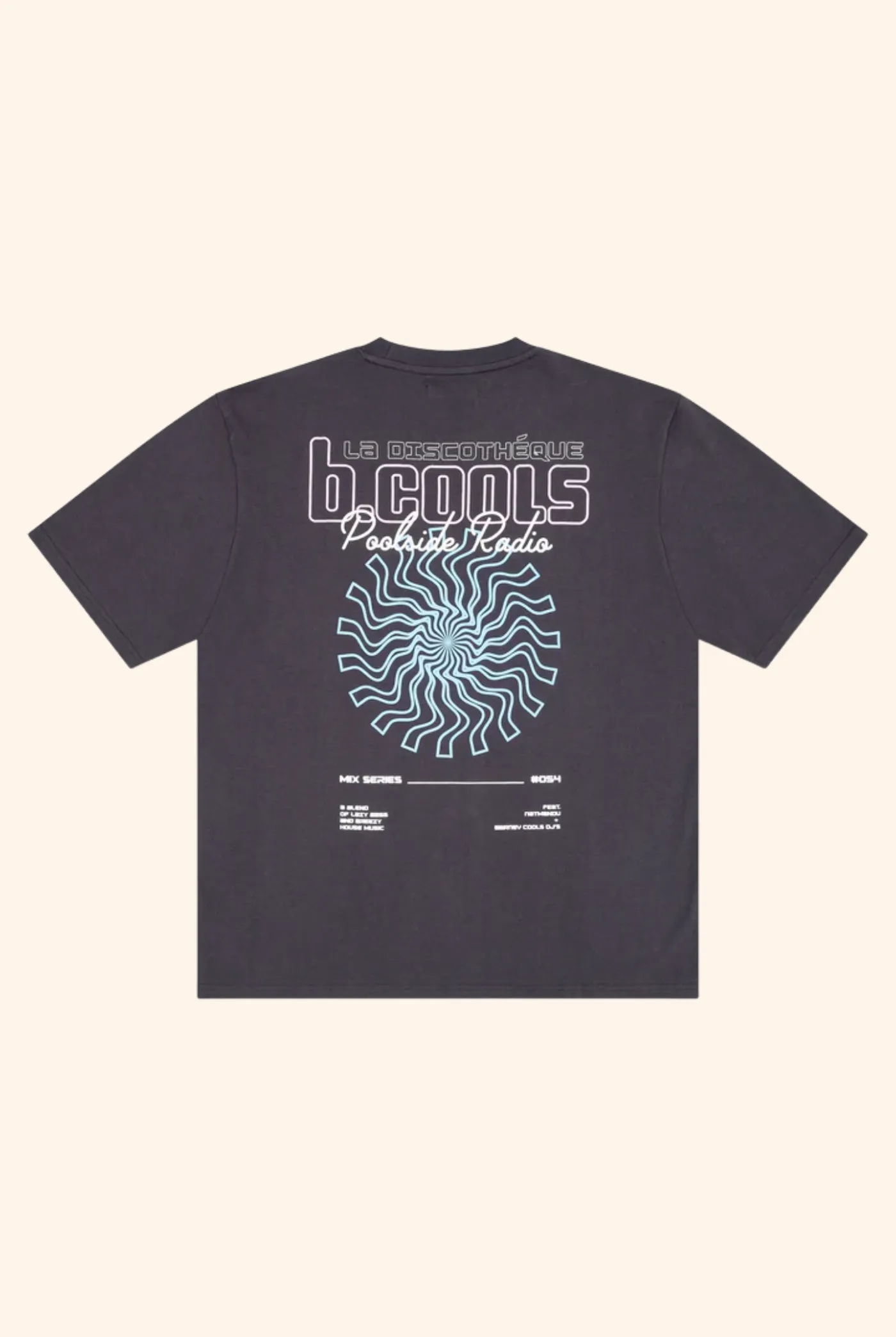 Discotheque Tee Pigment Black