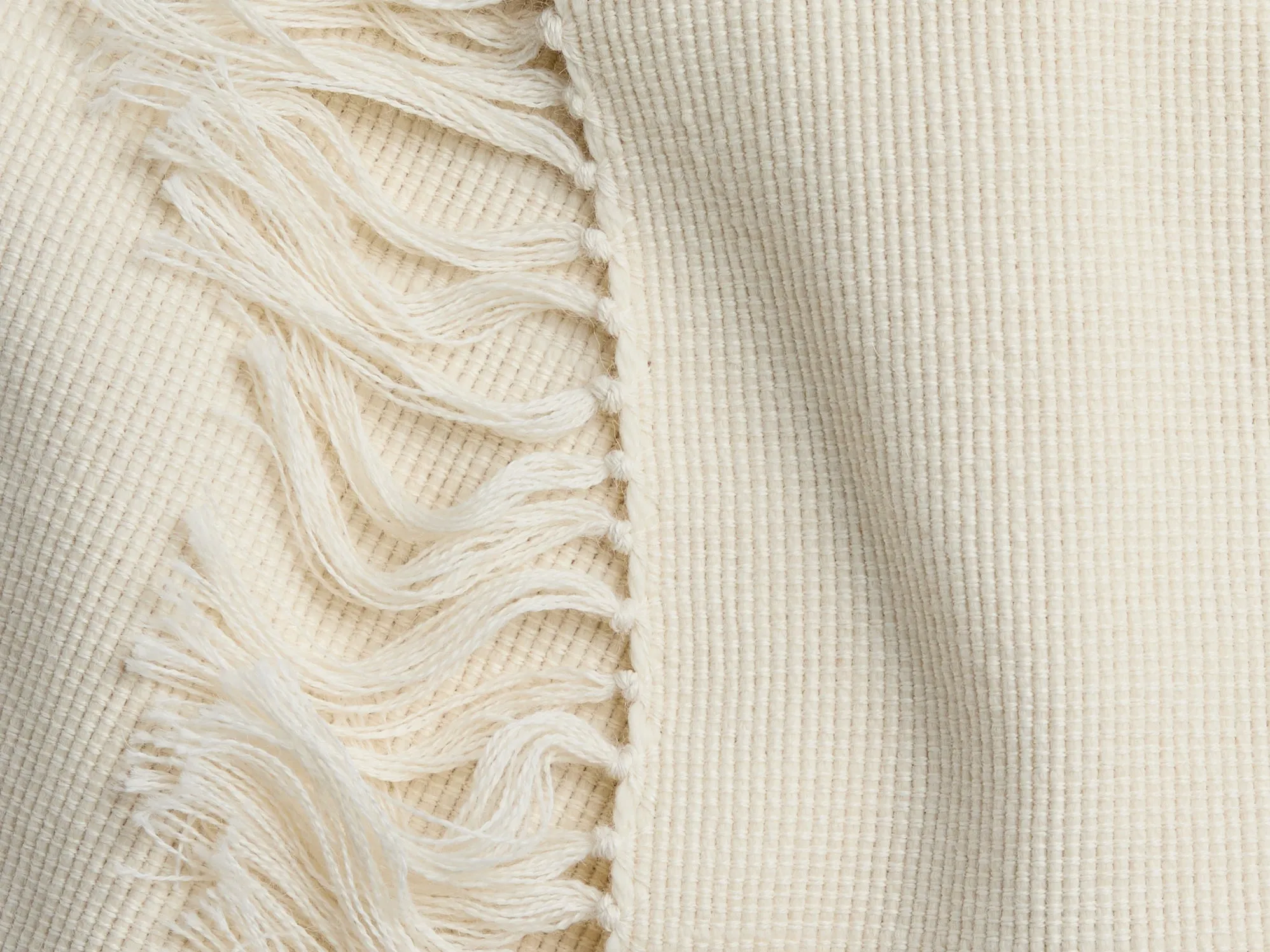 Highland Wool Throw (Natural)