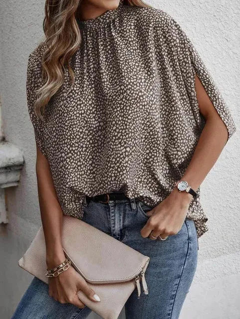 Ivyshape | Casual Batwing Blouse for Women