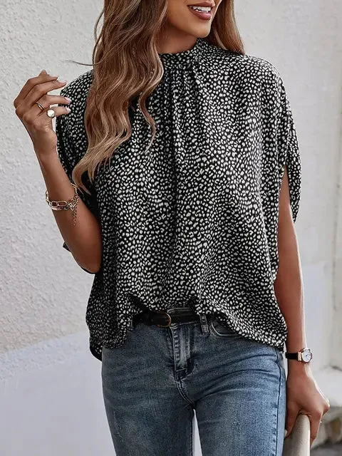 Ivyshape | Casual Batwing Blouse for Women
