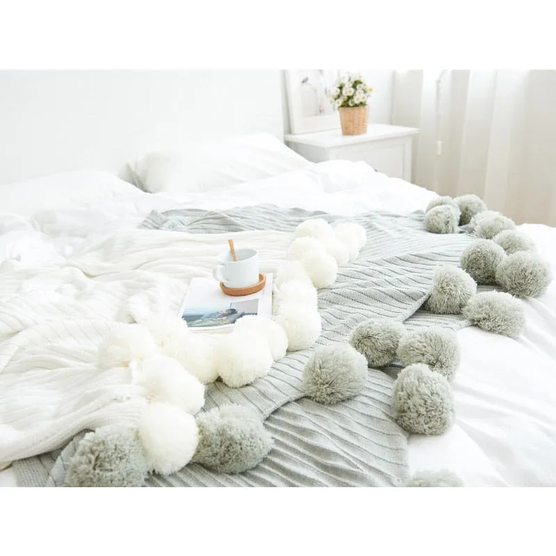 Knitted Swaddle Baby blanket