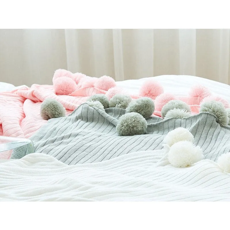 Knitted Swaddle Baby blanket