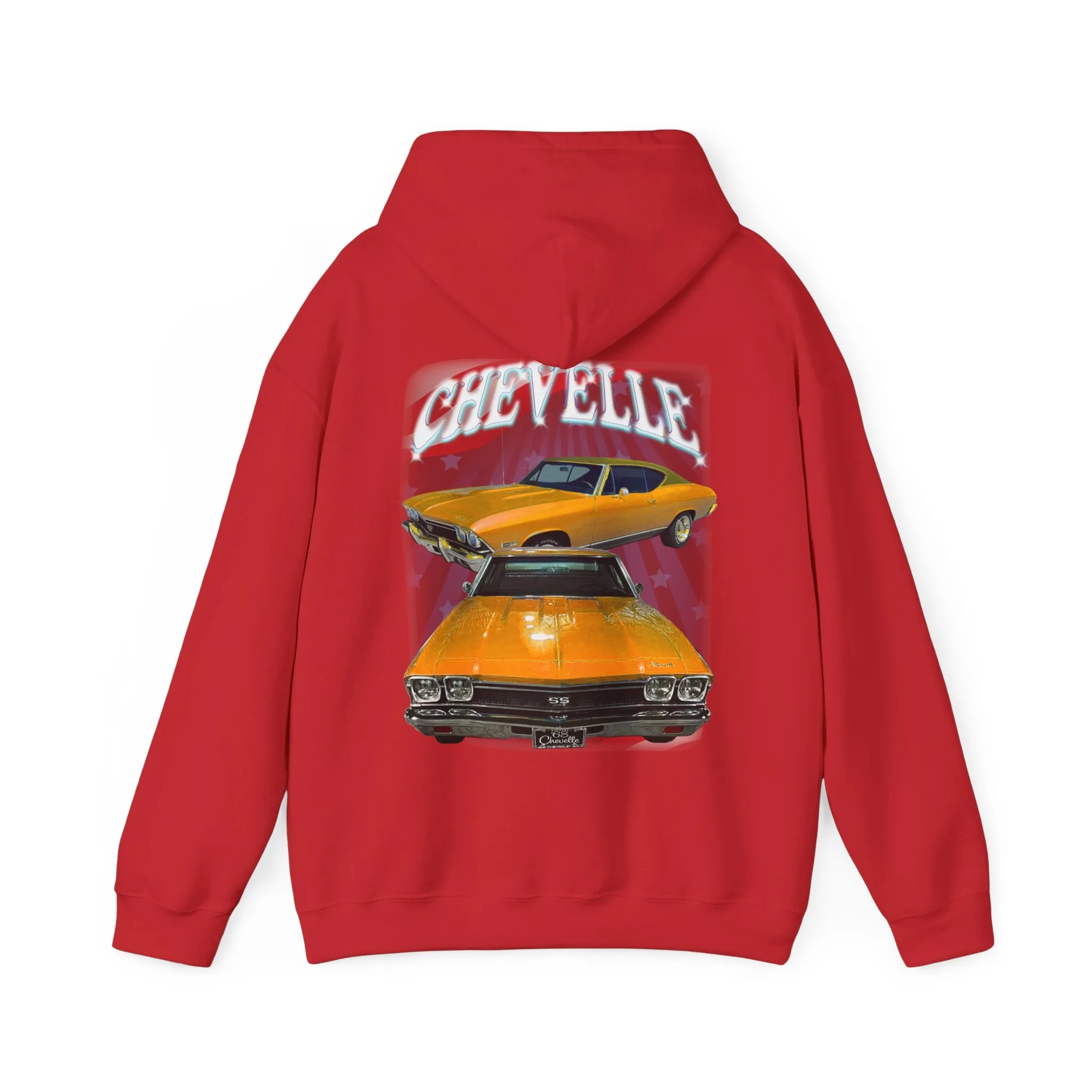 Orange 1968 Chevelle hoodie Car Guy Gift,nova,corvette,charger,classic,hot Rod