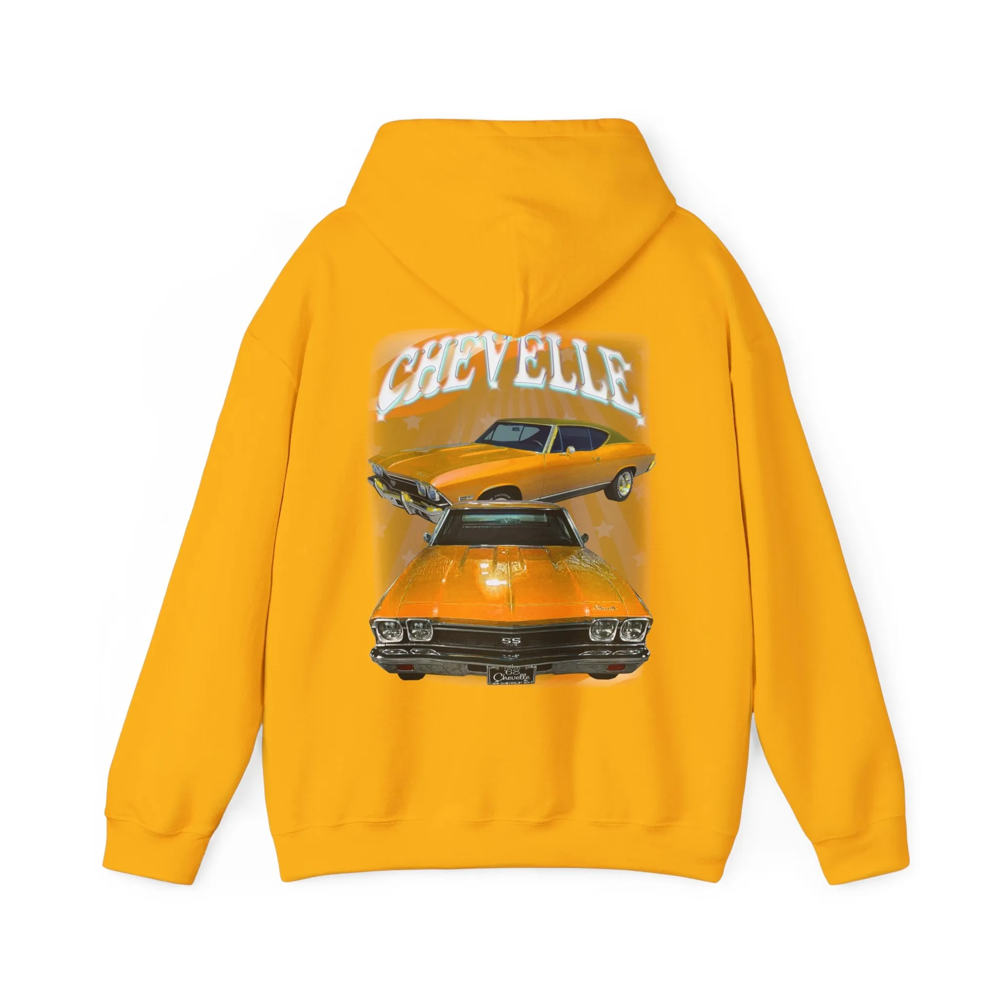Orange 1968 Chevelle hoodie Car Guy Gift,nova,corvette,charger,classic,hot Rod