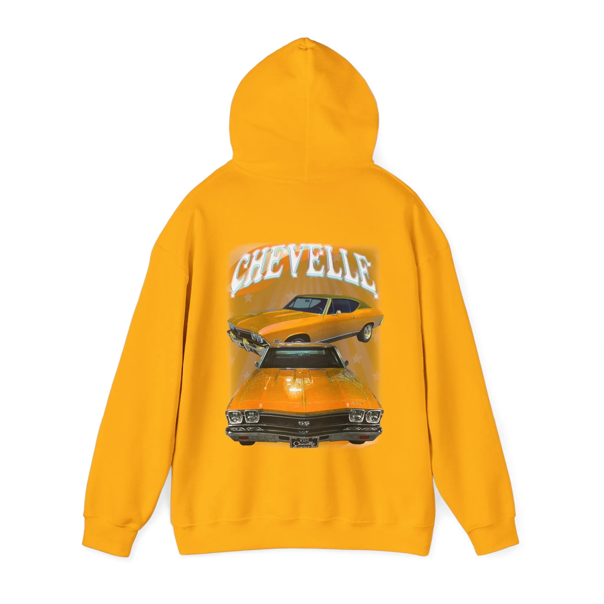 Orange 1968 Chevelle hoodie Car Guy Gift,nova,corvette,charger,classic,hot Rod