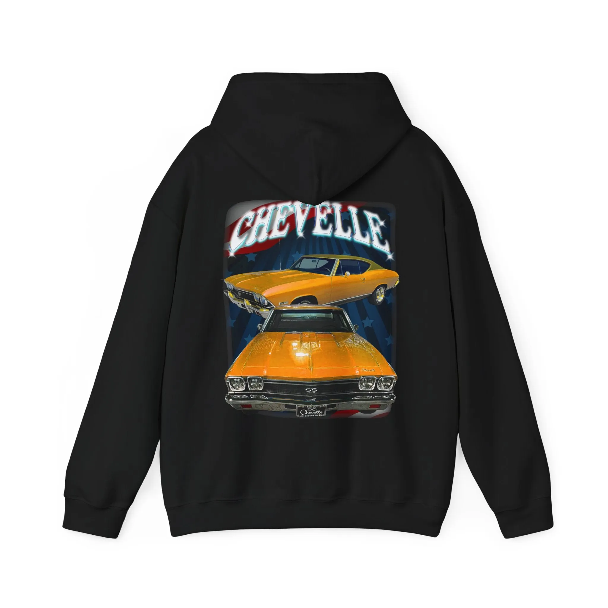 Orange 1968 Chevelle hoodie Car Guy Gift,nova,corvette,charger,classic,hot Rod