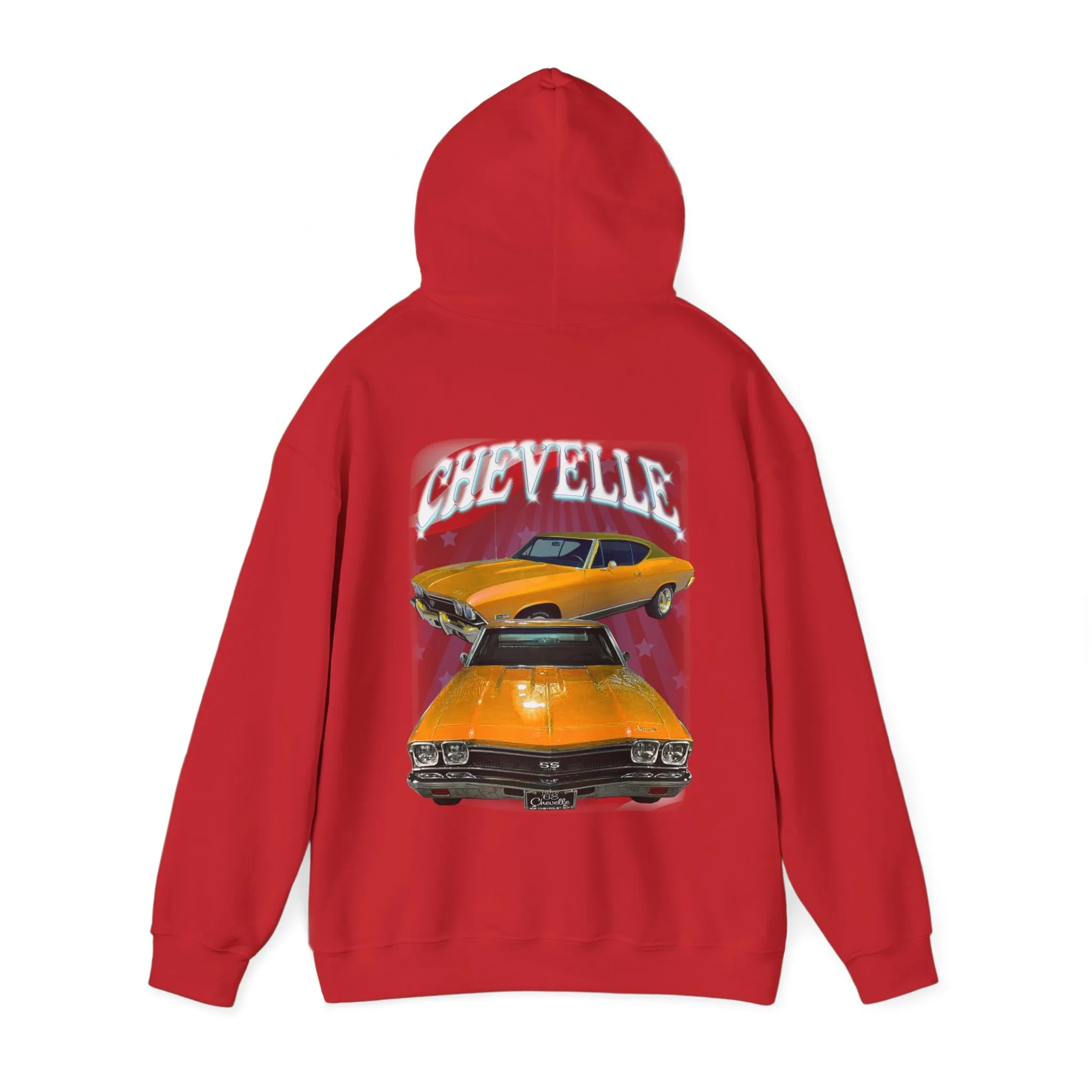 Orange 1968 Chevelle hoodie Car Guy Gift,nova,corvette,charger,classic,hot Rod