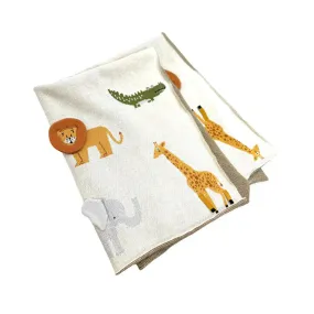 Organic Baby Blanket- Savannah 3D