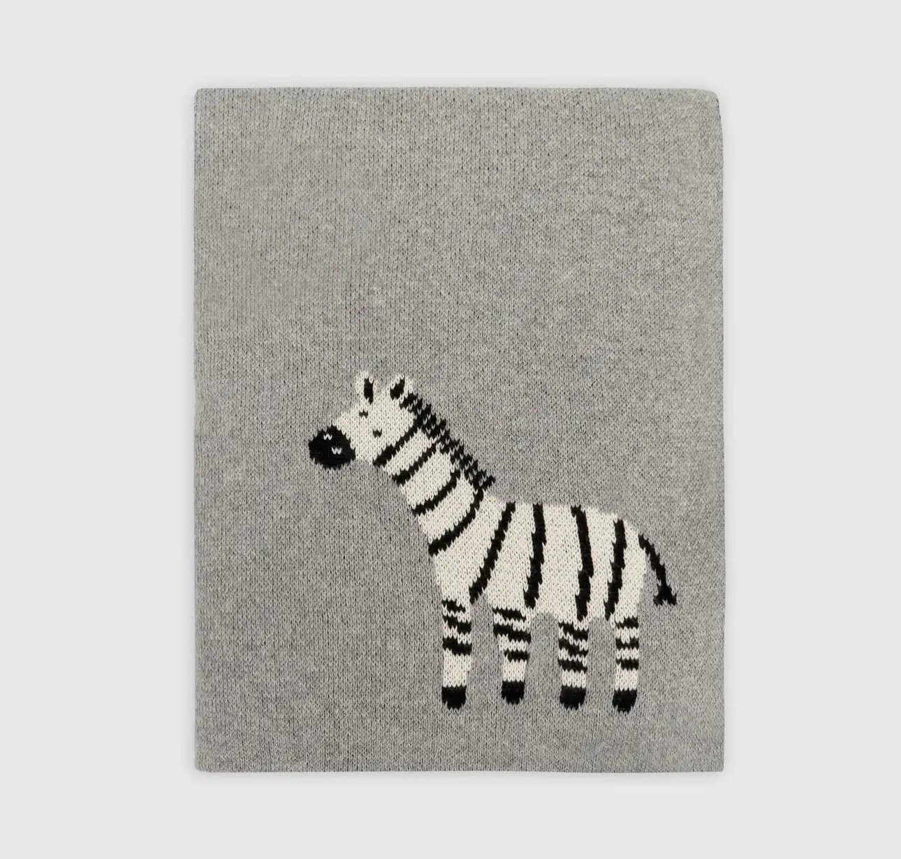 Organic Cotton Baby Blanket-Zebra