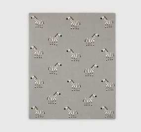 Organic Cotton Baby Blanket-Zebra