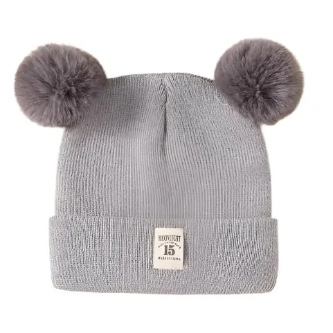 Pom Pom Baby Beanies
