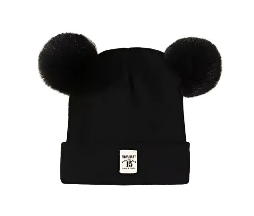 Pom Pom Baby Beanies