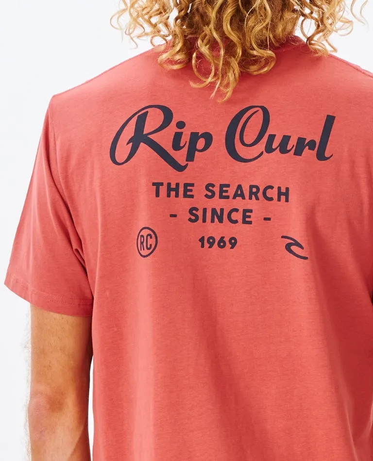 Rip Curl Twist Tee-Dusty Mushroom