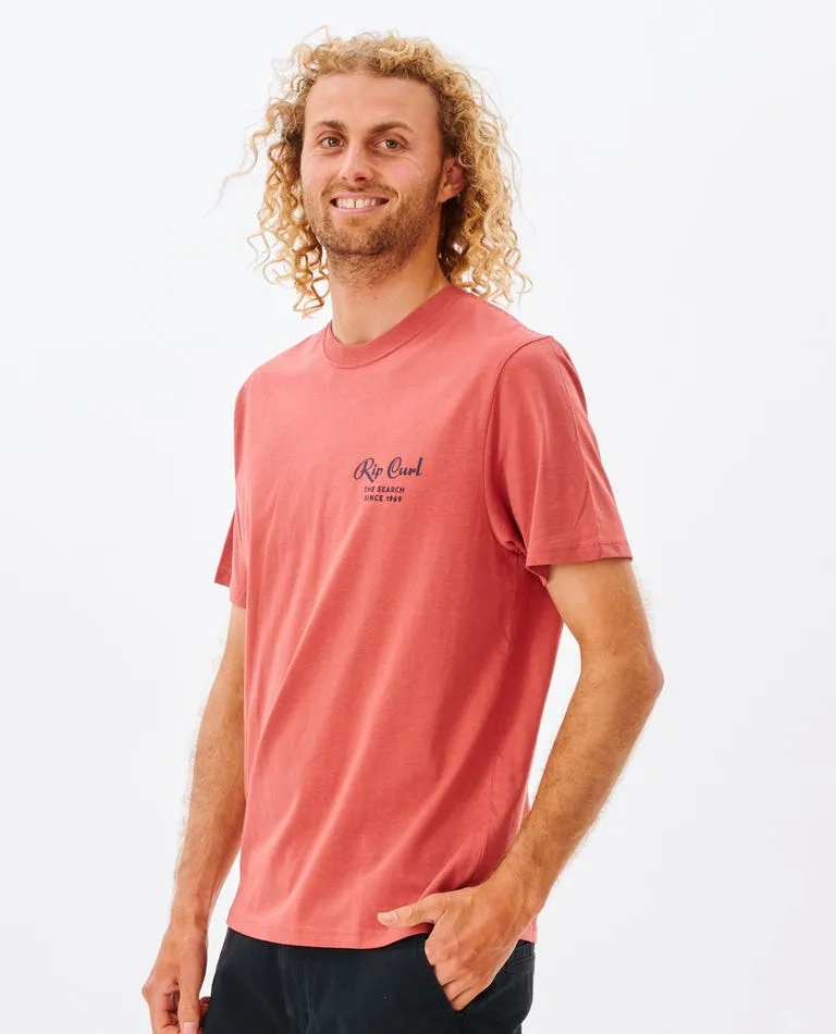 Rip Curl Twist Tee-Dusty Mushroom