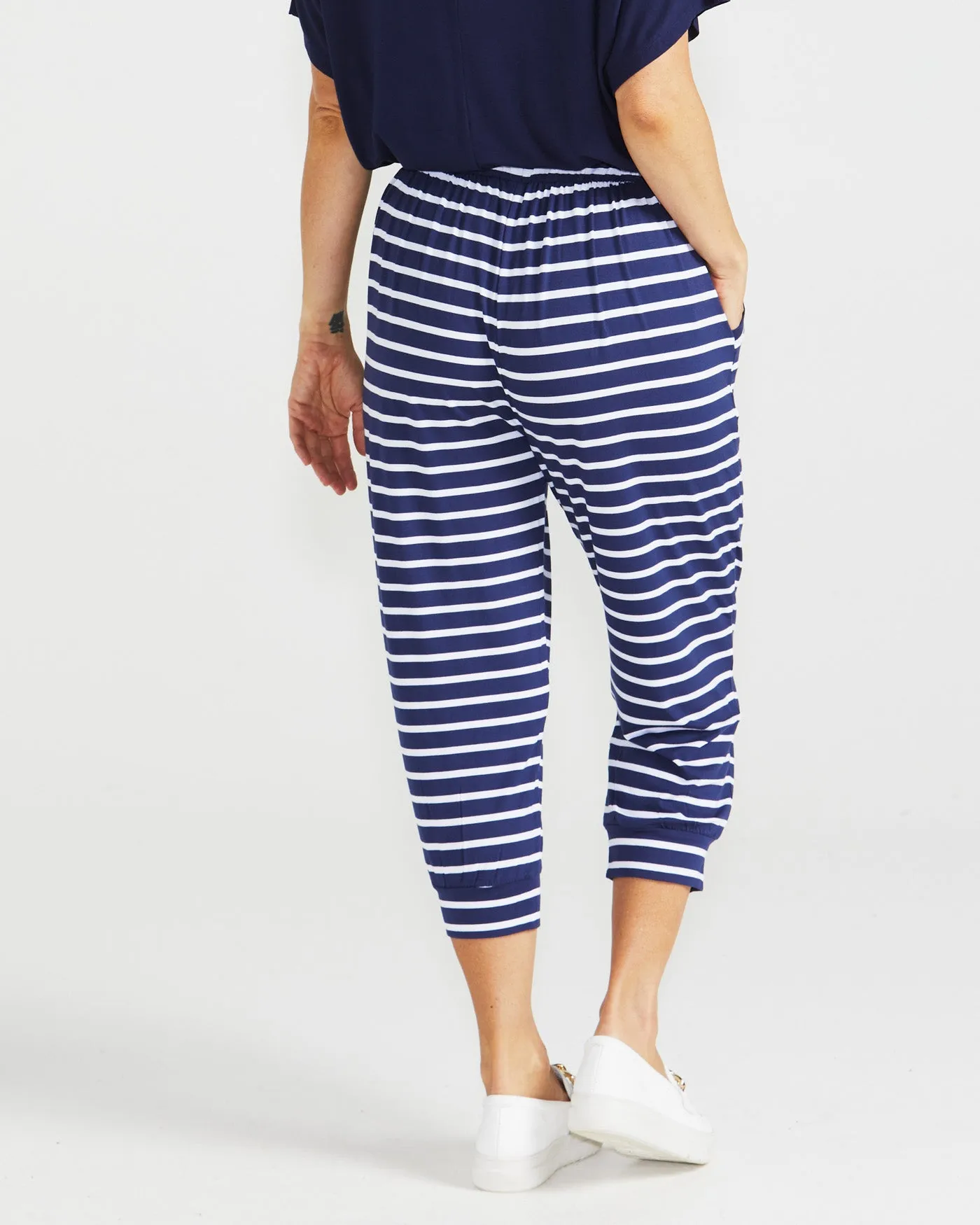 Tokyo Pant - Parisian Stripe