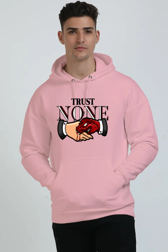 Trust No One Inspiring Premium Hoodie Graphic Design - Exclusive by Belavere