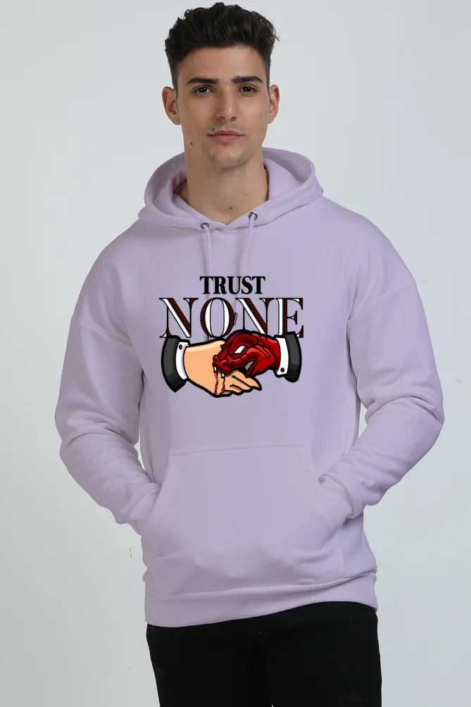 Trust No One Inspiring Premium Hoodie Graphic Design - Exclusive by Belavere