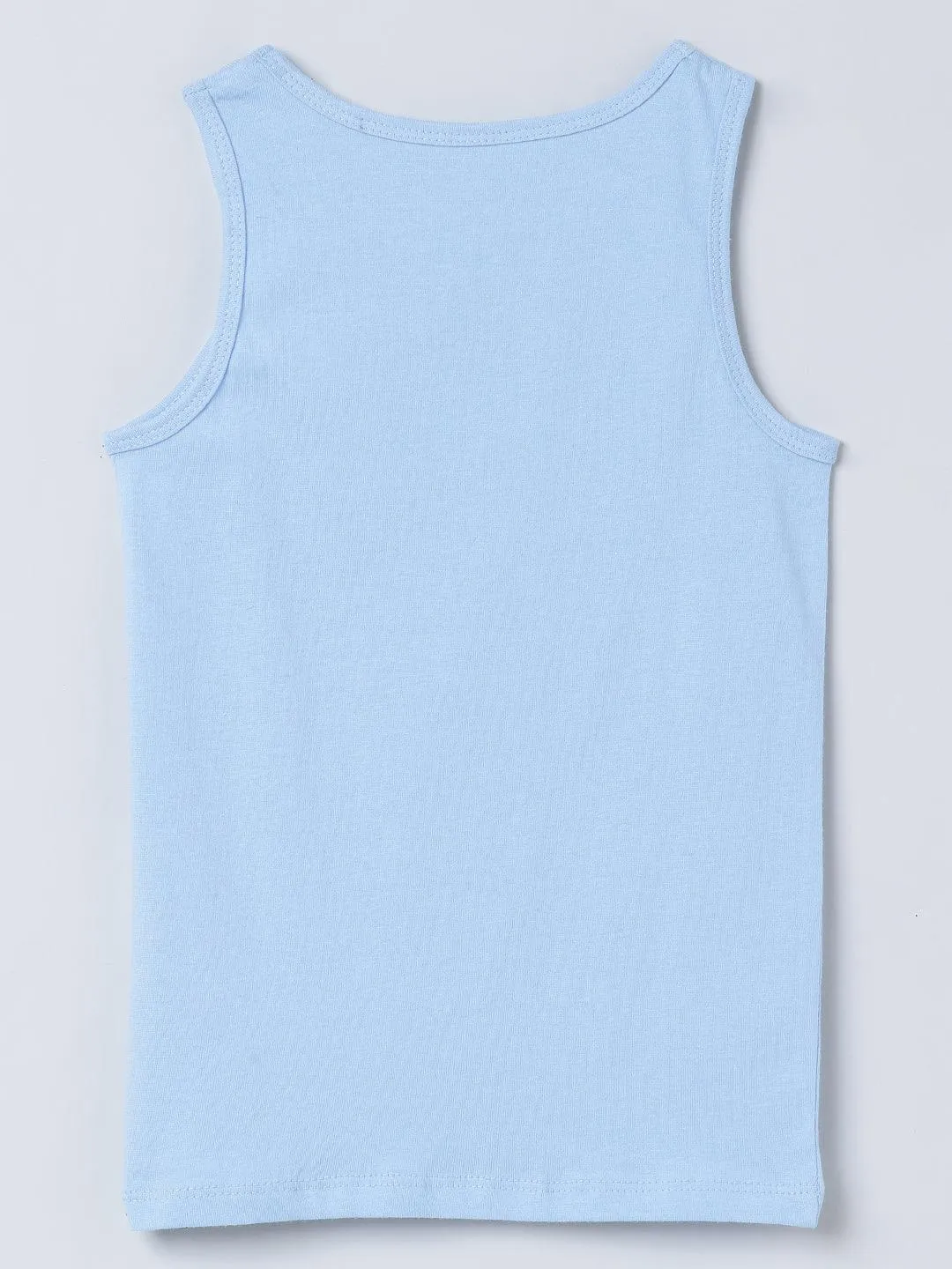 Vest - Shark All Over Print & Solid Blue (Pack of 2)