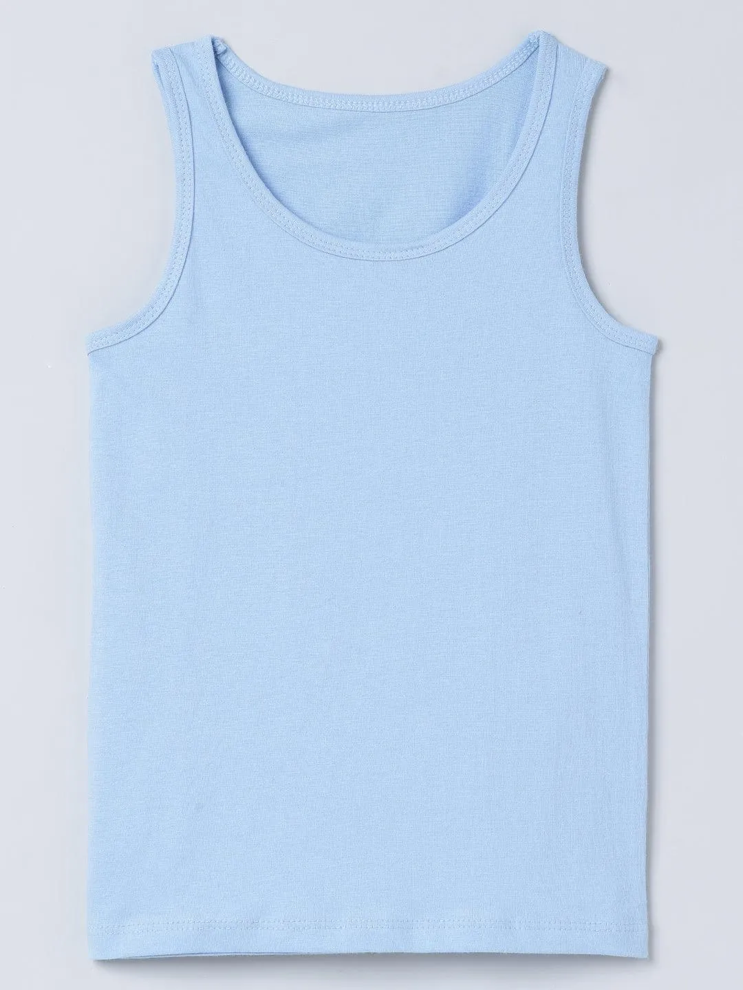 Vest - Shark All Over Print & Solid Blue (Pack of 2)