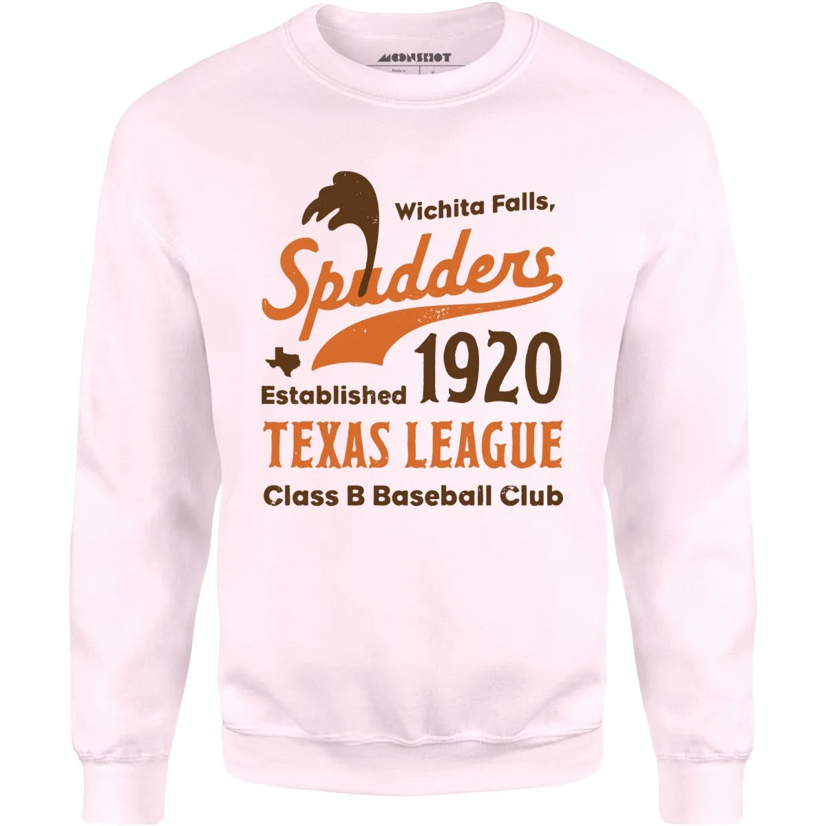 Wichita Falls Spudders - Texas - Vintage Defunct Baseball Teams - Unisex Sweatshirt