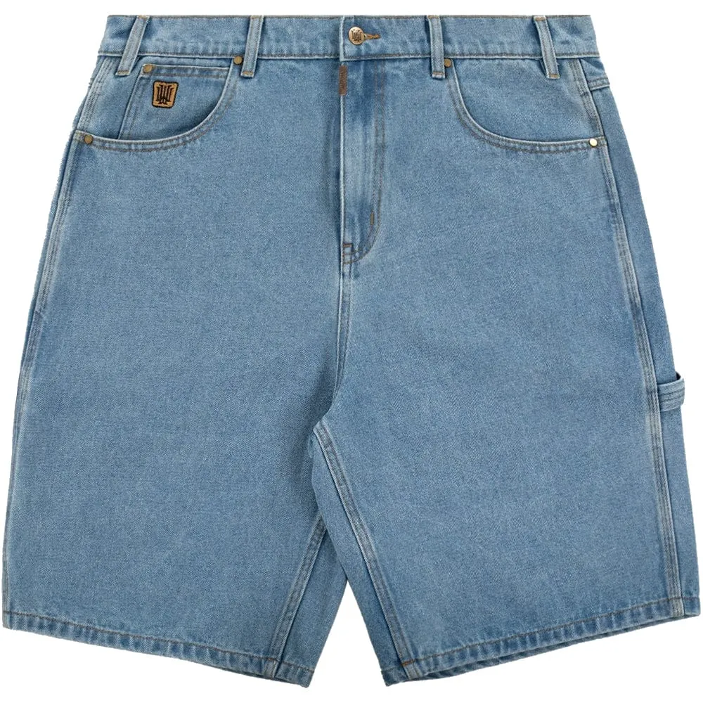 WNDRR Booster Denim Short - Washed Blue